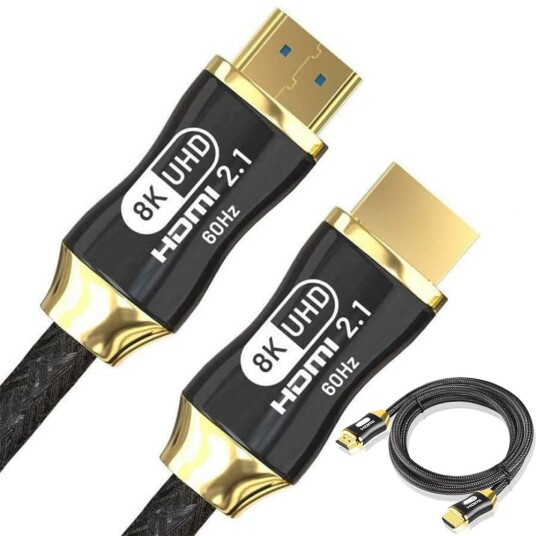 HDMI 2.1 videokabel - Ultra High Speed 8K 60Hz 4K 120Hz 1,5 m