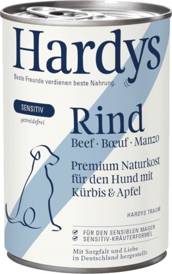 Hardys Våtfôr Sensitive Okse 6 X 400 G