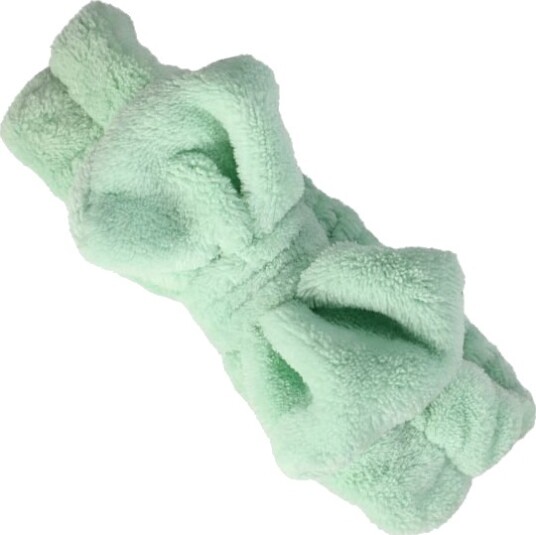 Makeup Mekka Bow Headband Light Green