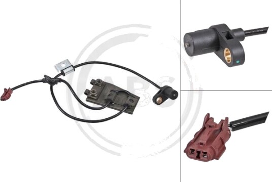 Sensor, ABS A.B.S. 31929
