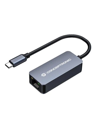 Conceptronic network adapter USB C 3.2 Gen 1 10/100/1000/2500Base T ABBY12GC Conceptronic network adapter USB C 3.2 Gen 1 10/100/1000/2500Base T ABBY12GC