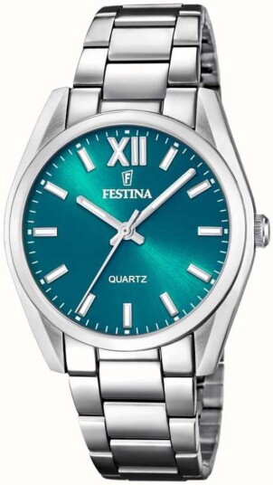Festina Dameklokke F20622 C Boyfriend Blå/Stål Ø37 mm Festina Dameklokke F20622 C Boyfriend Blå/Stål Ø37 mm