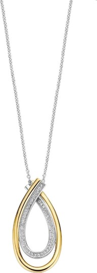 Pan Jewelry Smykke i 925 forgylt sølv med zirkonia