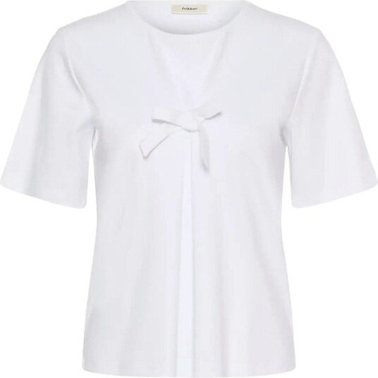 InWear Alistoniw Bow Tshirt - White - M