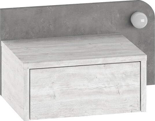 Homitis Nattbord Dotta Hvit