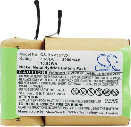 Batteri til Black & Decker V3610 etc
