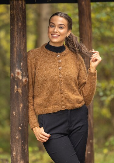 Viking Garn 2431 11 Caramello Cardigan