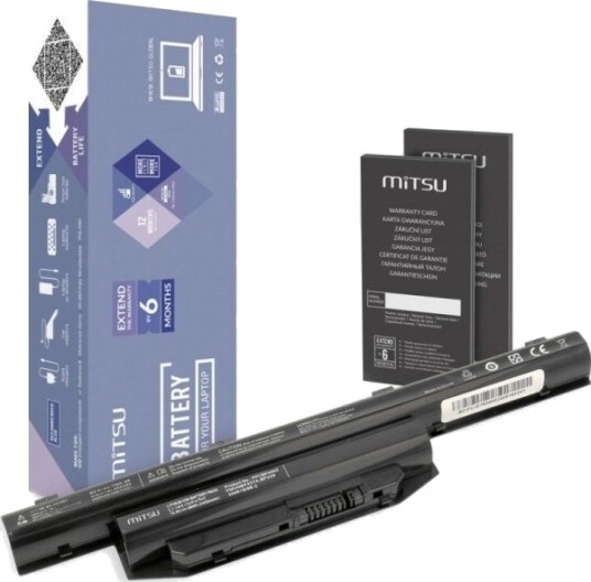 Mitsu-Batteri Til Fujitsu Lifebook E753 4400 Mah 48 Wh 10.8 11.1 Volt 5BM735-BC/FU-E753