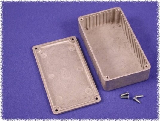 Hammond Electronics 1590MF 112 × 62 × 27 mm Aluminium Natur Kabinett