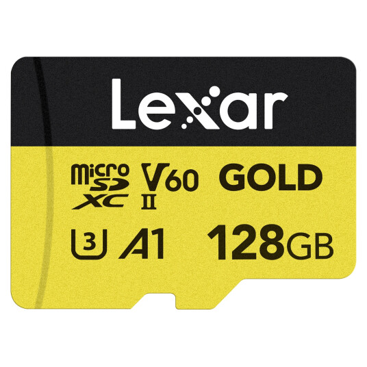 Lexar Gold microSDXC UHS-II 128 GB UHS-II/C10/A1/U3 R280/W100 (60) Lexar Gold microSDXC UHS-II 128 GB UHS-II/C10/A1/U3 R280/W100 (60)