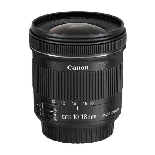Canon EF-S 10-18mm f/4.5-5.6 IS STM Vidvinkelzoomobjektiv