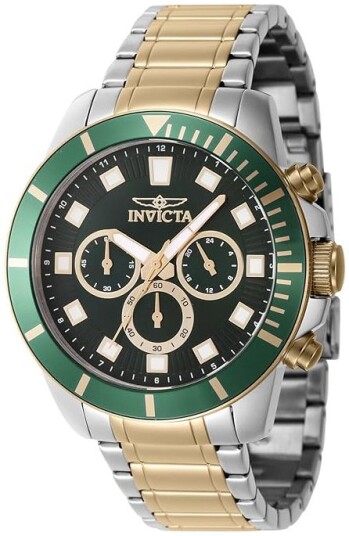 Invicta Herreklokke 46048 Pro Diver Sort/Gulltonet stål Ø45 mm Invicta Herreklokke 46048 Pro Diver Sort/Gulltonet stål Ø45 mm