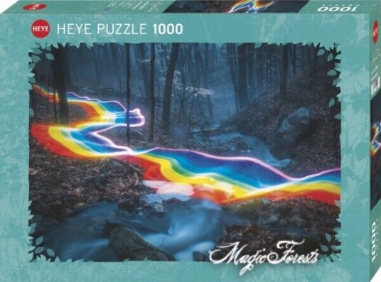 Heye Puzzle Rainbow Road 1000 stykker Fantasi