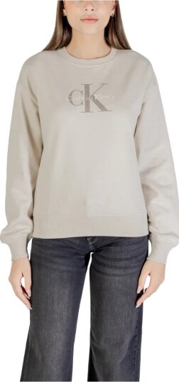 Calvin Klein Jeans Dame Gensere & Hettegensere Beige M,