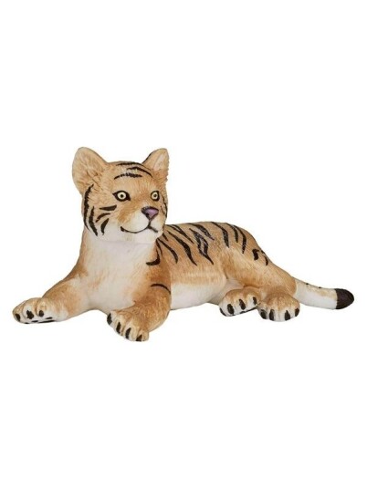Mojo   Wildlife Tiger Cub Lying Down