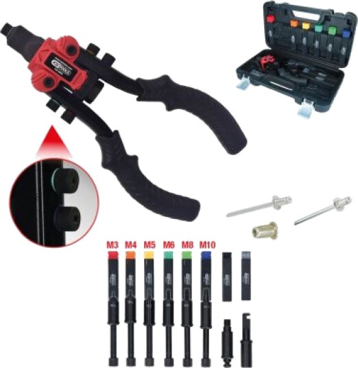 Ks Tools Blindnagletang-sett 2,62 Kg