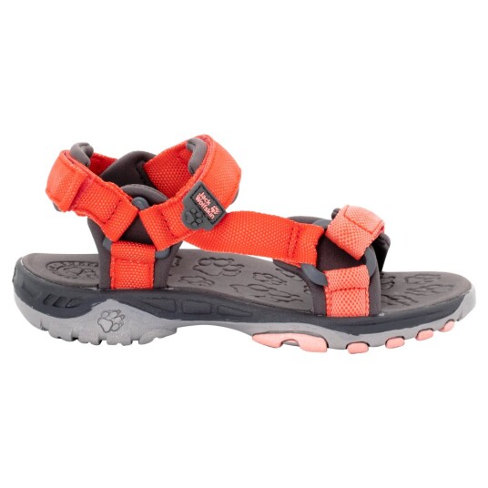 Jack Wolfskin Kids Seven Seas Sandal Hot Coral Orange 28