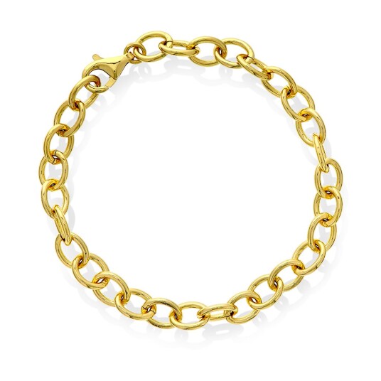 Pan Jewelry Armbånd i forgylt 925 sølv 20 cm Pan Jewelry Armbånd i forgylt 925 sølv 20 cm