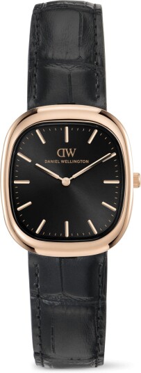 Rose Gold 30mm Watch Cort Black Leather | DW Rose Gold 30mm Watch Cort Black Leather | DW