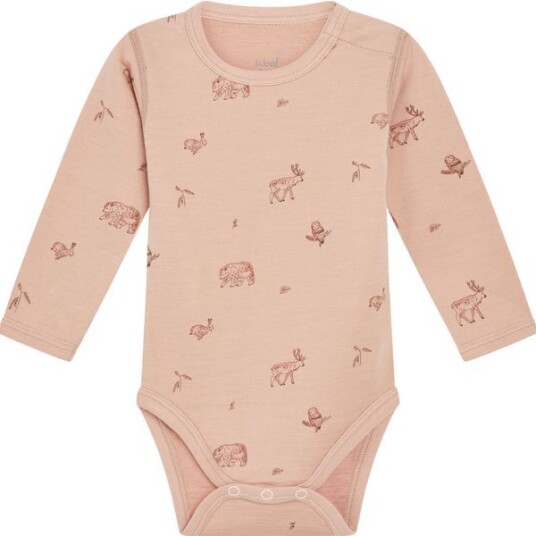 Hust&Claire ull Hust & Claire body ull/bambus skogsdyr Rose Cloud Hust&Claire ull Hust & Claire body ull/bambus skogsdyr Rose Cloud