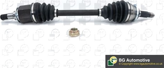Bga Drivaksel BGA DS0909LA