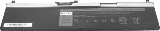 Mitsu Precision Dell 7530-7540-7740 NYFJH Batteri til bærbar PC 8500mAh 11.4V