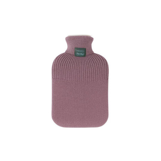 Fashy varmeflaske strikket rosa 2 L