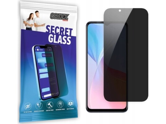 Grizzglass Privacy Glass Grizzglass Secretglass Vivo T1x 5G