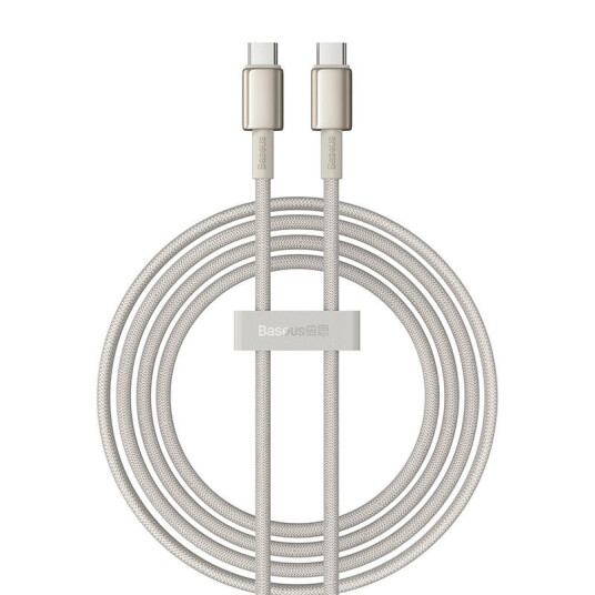 Baseus USB-C Kabel 100W 2m Tungsten Gold Strømkabel
