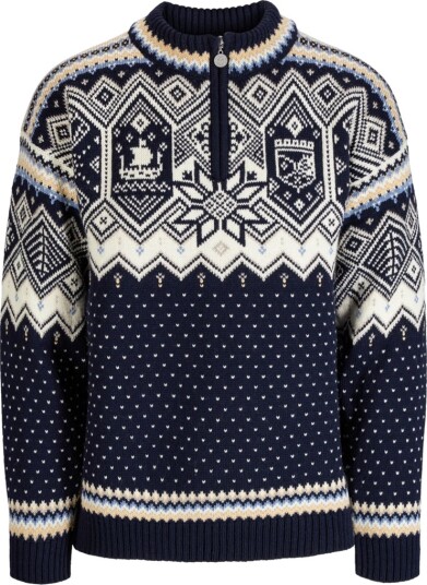 Dale Of Norway Vm Trondheim Masc. Sweater Navy Offwhite Sandmel. L Dale Of Norway Vm Trondheim Masc. Sweater Navy Offwhite Sandmel. L