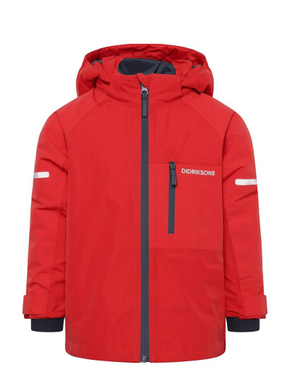Didriksons Falken Kids Jkt Red 80 Didriksons Falken Kids Jkt Red 80