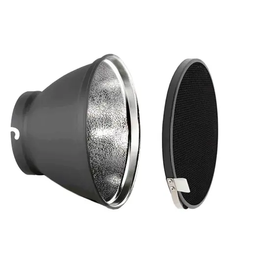 Elinchrom EL-26050 Raster/Reflektor 21cm Sett med reflektorer/bikube 30° Elinchrom EL-26050 Raster/Reflektor 21cm Sett med reflektorer/bikube 30°