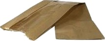 Rudepose Franskbrød Lille 140/70X340 Mm 40 Gr Brun,500 Stk/Krt