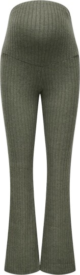 Only Maternity Olmlola Flared Rib Pant Jrs Khaki green XXL