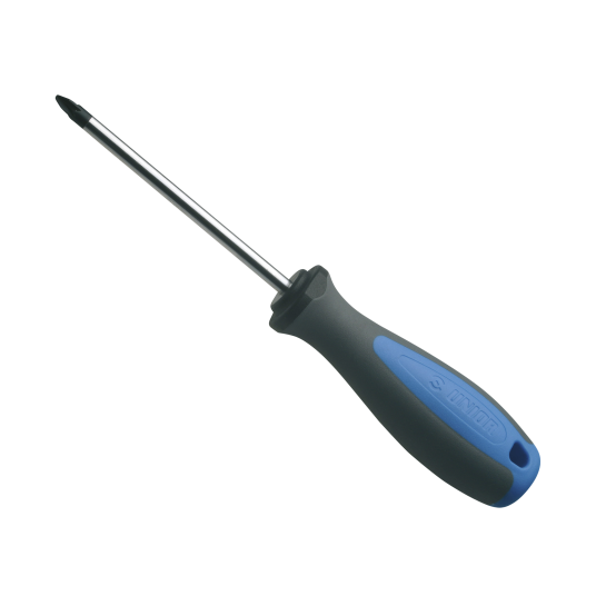 Unior PZ2 100mm Ergonomisk Skrutrekker i Krom-Vanadium Stål Unior PZ2 100mm Ergonomisk Skrutrekker i Krom-Vanadium Stål