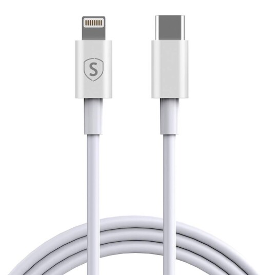 SIGN USB-C to Lightning Cable 2.4A, 3m - White