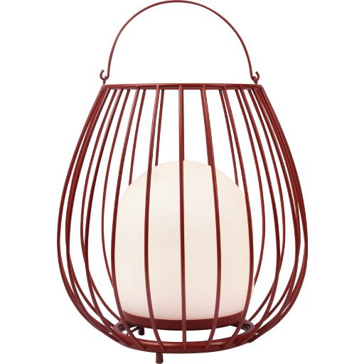 Nordlux Jim To-Go To go oppladbar bordlampe utendørs IP54 - Rød Nordlux Jim To-Go To go oppladbar bordlampe utendørs IP54 - Rød