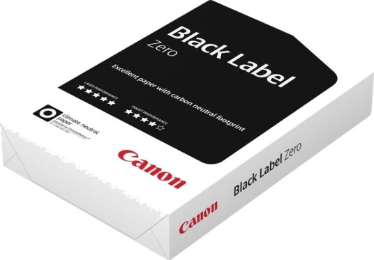 Canon Black Label Zero Wop211 107 Mikroner Hvit A4 210 X 297 Mm 80 G/M² 500 Ark Vanlig Papir