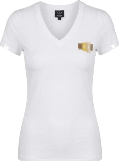 Armani Exchange Dame Topper Hvit S,