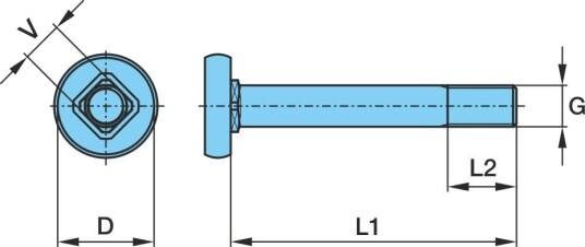 BPW 03.340.14.20.0 Fjærbolt