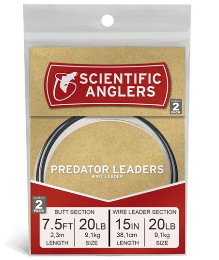 Scientific Anglers Sa Predator Leader 2pk