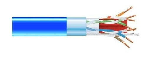BLACK BOX Cat6A LSZH F/UTP Bulk Cable - 304.8m Factory Sealed