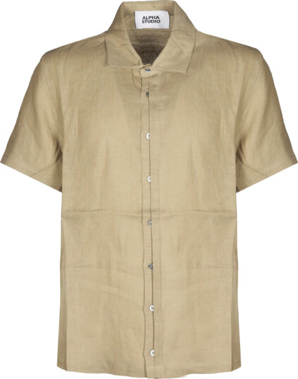 Alpha Studio Herre Skjorter Beige 3XL,