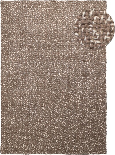 Innendørs/Utendørs tepper   Orta Wool Look brun Størrelse: 160 x 230 cm