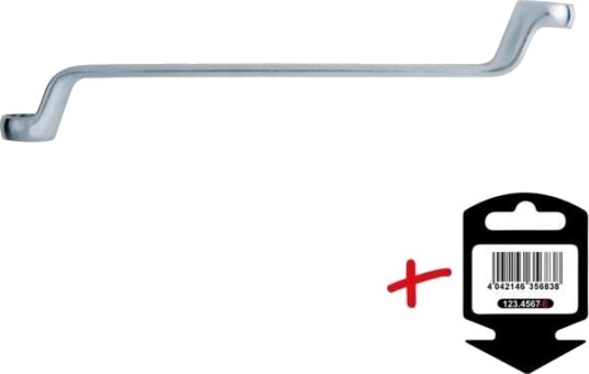KS TOOLS 517.0806-E Dobbelthodet ringnøkkel
