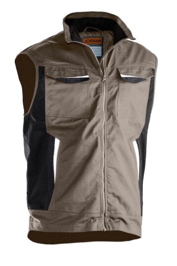 Jobman 7507 Vest khaki Khaki, Klær