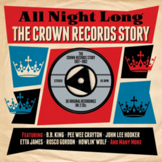 Diverse Artister All Night Lon The Crown Records Story 19571962 CD Diverse Artister All Night Lon The Crown Records Story 19571962 CD