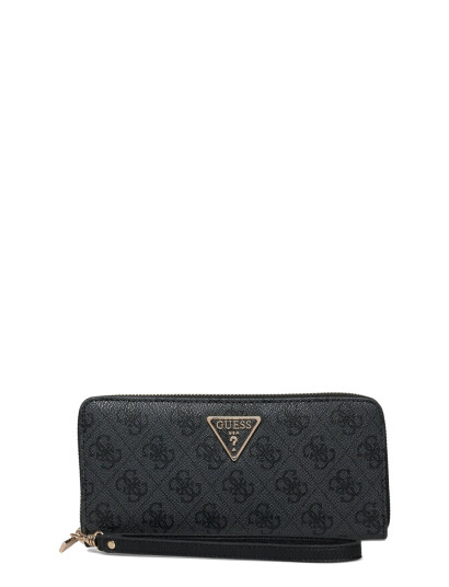 GUESS Laurel Ii Slg Large Zip Around - Black - ONE SIZE GUESS Laurel Ii Slg Large Zip Around - Black - ONE SIZE