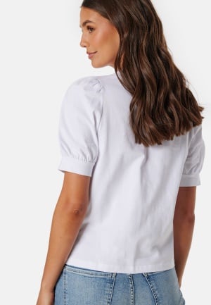VERO MODA Vmkerry 2/4 O-Neck Top Bright White S