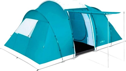 Telt Bestway Pavillo Family Ground 6-mannstelt 4,9 x 2,8 x 2 m